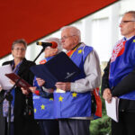 Nauczycielski protest przed Urzędem Wojewódzkim (10 października 2016 r.) / Wojciech Habdas / Radio Kielce