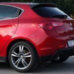 28.10.2016 Auto-Formuła. Alfa Romeo Giulietta w wersji Quadrifoglio Verde / Robert Felczak / Radio Kielce