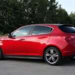 28.10.2016 Auto-Formuła. Alfa Romeo Giulietta w wersji Quadrifoglio Verde / Robert Felczak / Radio Kielce