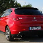 28.10.2016 Auto-Formuła. Alfa Romeo Giulietta w wersji Quadrifoglio Verde / Robert Felczak / Radio Kielce