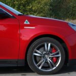 28.10.2016 Auto-Formuła. Alfa Romeo Giulietta w wersji Quadrifoglio Verde / Robert Felczak / Radio Kielce