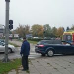 21.10.2016 Kielce. Wypadek na ulicy Tarnowskiej w Kielcach / Wojciech Habdas / Radio Kielce
