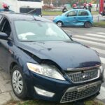21.10.2016 Kielce. Wypadek na ulicy Tarnowskiej w Kielcach / Wojciech Habdas / Radio Kielce