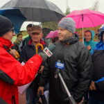 05.10.2016. Interwencja. Mieszkańcy Małogoszcza skarżą się na uciążliwość kamieniołomu / Krzysztof Bujnowicz / Radio Kielce