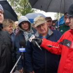 05.10.2016. Interwencja. Mieszkańcy Małogoszcza skarżą się na uciążliwość kamieniołomu / Krzysztof Bujnowicz / Radio Kielce