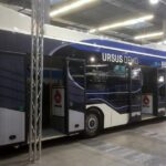 15.10.2016 Targi TRANSEXPO. Autobus hybrydowy URSUS / Marek Cender / Radio Kielce