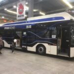 15.10.2016 Targi TRANSEXPO. Autobus hybrydowy URSUS / Marek Cender / Radio Kielce