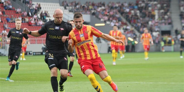 02.10.2016 Mecz Cracovia Kraków - Korona Kielce / Mateusz Kępiński / Korona Kielce