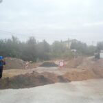 03.10.2016. Remont ulicy Chrzanowskiego w Ostrowcu Świętokrzyskim / Kalina Łabuz-Bębas / Radio Kielce