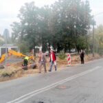 03.10.2016. Remont ulicy Chrzanowskiego w Ostrowcu Świętokrzyskim / Kalina Łabuz-Bębas / Radio Kielce