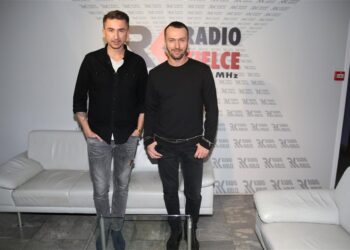 Paprocki i Brzozowski w Radiu Kielce / Piotr Michalski / Radio Kielce