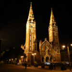 09.10.2016. Nocny spacer po Szeged / Kamil Król / Radio Kielce