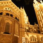 09.10.2016. Nocny spacer po Szeged / Kamil Król / Radio Kielce