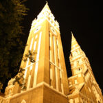 09.10.2016. Nocny spacer po Szeged / Kamil Król / Radio Kielce