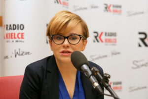 16.10.2016. Studio Polityczne. Anna Krupka - poseł Prawa i Sprawiedliwości / Kamil Król / Radio Kielce