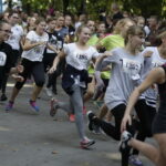 01.10.2016 Kielce. Narodowy Dzień Sportu. Akcja Kielce Biegają. / Jarosław Kubalski / Radio Kielce