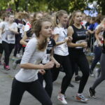 01.10.2016 Kielce. Narodowy Dzień Sportu. Akcja Kielce Biegają. / Jarosław Kubalski / Radio Kielce