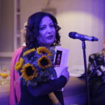 01.10.2016 Kielce. Wystawa kostiumów scenicznych autorstwa Augustyny Nowackiej. Augustyna Nowacka. / Jarosław Kubalski / Radio Kielce