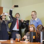 07.10.2016 Kielce.Konferencja prasowa poświęcona  współpracy miedzy Miastem Kielce a  Orange Polska. / Jarosław Kubalski / Radio Kielce