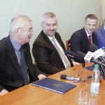 07.10.2016 Kielce.Konferencja prasowa poświęcona  współpracy miedzy Miastem Kielce a  Orange Polska. / Jarosław Kubalski / Radio Kielce