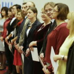 20.10.2016 Kielce. Nauczyciele otrzymują awansy zawodowe. / Jarosław Kubalski / Radio Kielce