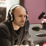 20.10.2016 Kielce. Audycja Punkty Widzenia. Prowadzący audycję Robert Felczak. / Jarosław Kubalski / Radio Kielce
