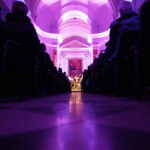 22.10.2016. Koncert średniowiecznych "Pieśni Łysogórskich" w bazylice na Świętym Krzyżu / Jarosław Kubalski / Radio Kielce