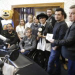 23.10.2016 Kielce. Zespół "Łzy" nagrał w Radiu Kielce spot charytatywny dla Dawida Szpaka. / Jarosław Kubalski / Radio Kielce
