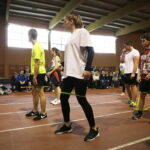 24.10.2016 Kielce. Arkadiusz Rzepka, trener przygotowania fizycznego polskiej kadry piłki nożnej prowadzi warsztaty dla nauczycieli wychowania fizycznego. / Jarosław Kubalski / Radio Kielce