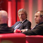 25.10.2016 Kielce. Konferencja "Bezpieczny stadion". Prezes PZPN Zbigniew Boniek. / Jarosław Kubalski / Radio Kielce