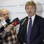 25.10.2016 Kielce. Konferencja "Bezpieczny stadion". Prezes PZPN Zbigniew Boniek. / Jarosław Kubalski / Radio Kielce
