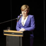 25.10.2016 Kielce. Konwent Prawa i Sprawiedliwości podsumowujaca rok wyborów. Poseł Anna Krupka. / Jarosław Kubalski / Radio Kielce