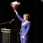 25.10.2016 Kielce. Konwent Prawa i Sprawiedliwości podsumowujaca rok wyborów. Poseł Anna Krupka. / Jarosław Kubalski / Radio Kielce