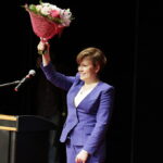 25.10.2016 Kielce. Konwent Prawa i Sprawiedliwości podsumowujaca rok wyborów. Poseł Anna Krupka. / Jarosław Kubalski / Radio Kielce