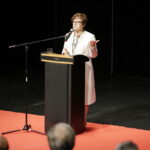 25.10.2016 Kielce. Konwent Prawa i Sprawiedliwości podsumowujaca rok wyborów. poseł Maria Zuba. / Jarosław Kubalski / Radio Kielce