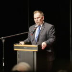 25.10.2016 Kielce. Konwent Prawa i Sprawiedliwości podsumowujaca rok wyborów. Poseł Marek Kwitek. / Jarosław Kubalski / Radio Kielce