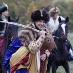 30.10.2016 Oblęgorek. Hubertus. Pogoń za lisem. / Jarosław Kubalski / Radio Kielce