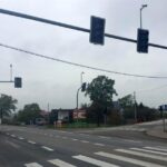 20.10.2016 Nie działa sygnalizacja świetlna na drodze krajowej nr 74 w Kostomłotach / Robert Felczak / Radio Kielce