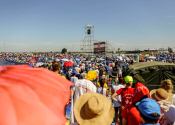 ŚDM. Msza święta w Brzegach (31 lipca 2016 r.) / Wojciech Habdas / Radio Kielce