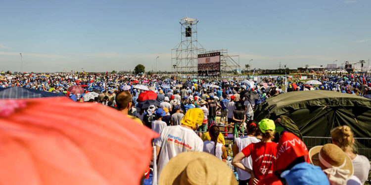 ŚDM. Msza święta w Brzegach (31 lipca 2016 r.) / Wojciech Habdas / Radio Kielce