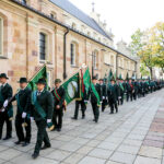 2.10.2016 Kielce. X Hubertus Świętokrzyski. Uroczysta msza święta w Katedrze i przemarsz ulicami Kielc. / Wojciech Habdas / Radio Kielce