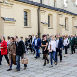 2.10.2016 Kielce. X Hubertus Świętokrzyski. Uroczysta msza święta w Katedrze i przemarsz ulicami Kielc. / Wojciech Habdas / Radio Kielce