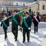 2.10.2016 Kielce. X Hubertus Świętokrzyski. Uroczysta msza święta w Katedrze i przemarsz ulicami Kielc. / Wojciech Habdas / Radio Kielce