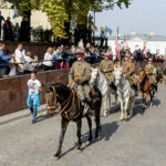 2.10.2016 Kielce. X Hubertus Świętokrzyski. Uroczysta msza święta w Katedrze i przemarsz ulicami Kielc. / Wojciech Habdas / Radio Kielce