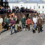 2.10.2016 Kielce. X Hubertus Świętokrzyski. Uroczysta msza święta w Katedrze i przemarsz ulicami Kielc. / Wojciech Habdas / Radio Kielce