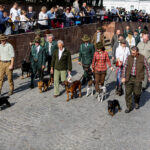 2.10.2016 Kielce. X Hubertus Świętokrzyski. Uroczysta msza święta w Katedrze i przemarsz ulicami Kielc. / Wojciech Habdas / Radio Kielce