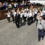 2.10.2016 Kielce. X Hubertus Świętokrzyski. Uroczysta msza święta w Katedrze i przemarsz ulicami Kielc. / Wojciech Habdas / Radio Kielce