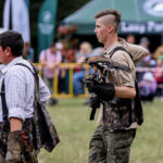 2.10.2016 Kielce. Hubertus Świętokrzyski. Prezentacja ptaków drapieżnych. / Wojciech Habdas / Radio Kielce