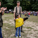 2.10.2016 Kielce. Hubertus Świętokrzyski. Prezentacja ptaków drapieżnych. / Wojciech Habdas / Radio Kielce