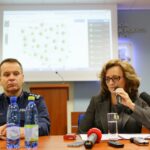 05.10.2016. Konferencja prasowa dotycząca wprowadzenia Krajowej Mapy Zagrożeń w województwie świętokrzyskim / Wojciech Habdas / Radio Kielce